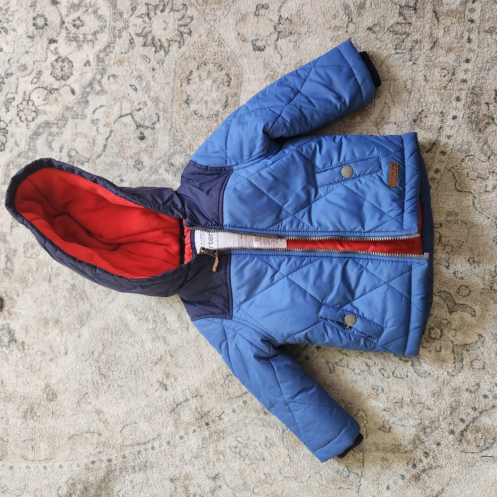 Carters Winter jacket 2t EUC